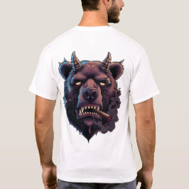 Mystisk Behornad Björn T Shirt