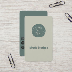 Mystisk Boutique Visitkort