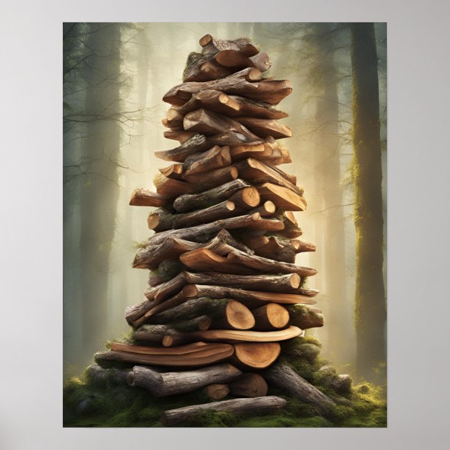 MYSTISK BRANDTRÄDARKONT POSTER (Framsidan)
