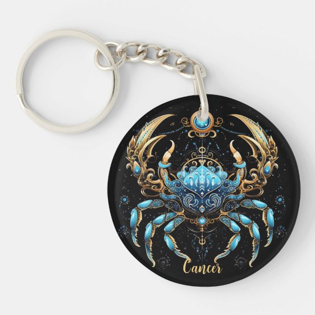 Mystisk Cancer Zodiakens Konstverk  (Framsidan)