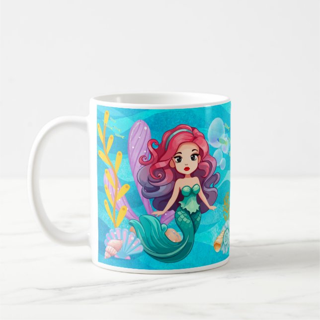 Mystisk design kaffemugg (Vänster)