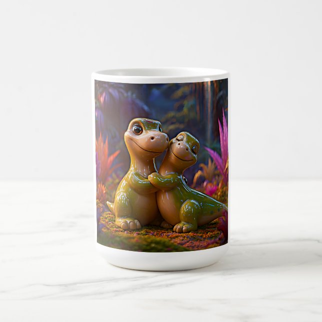 Mystisk Dino Glow Embrace Kaffemugg (Center)