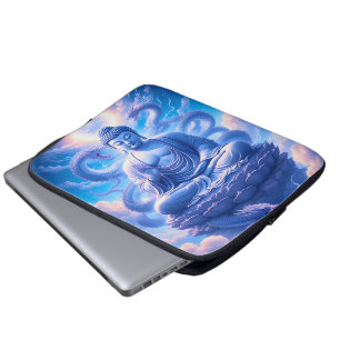 Mystisk drakbuddha meditation laptop fodral