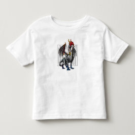 Mystisk Drakfantasi Creature Design T Shirt