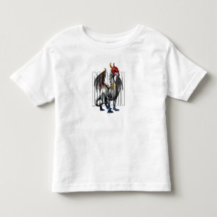 Mystisk Drakfantasi Creature Design T Shirt