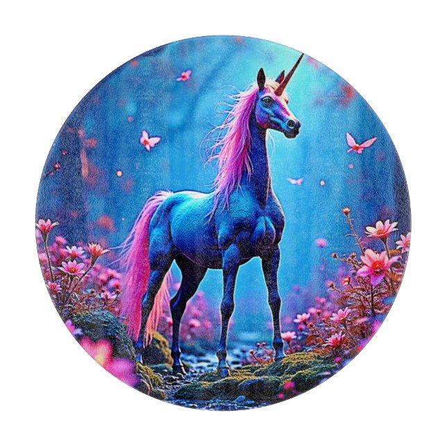 Mystisk Fantasy Enhörningskonst (Framsidan)