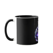 Mystisk Galaxy Magic Flaska Konstnärlig Kaffemug