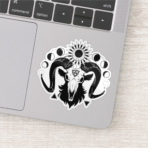 Mystisk getsticker klistermärken