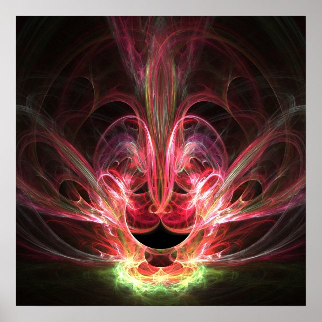 Mystisk glöd - Poster (Framsidan)