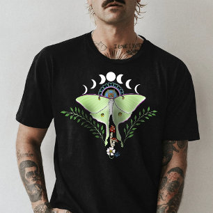 Mystisk Grön Eterisk Lunamalm Celestiel T Shirt