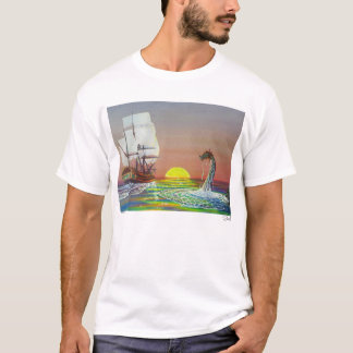 Mystisk havsdrake t-shirt