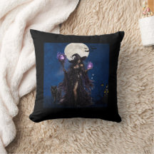 Mystisk Häxa Halloween Mån T-Shirt