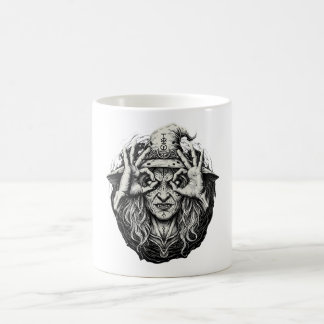 Mystisk Häxtitt Ockult Estetik Magi Kaffemugg
