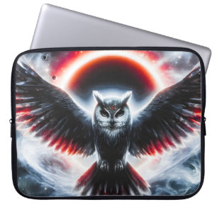 Mystisk Kosmisk Celestial Ugla Laptop Fodral