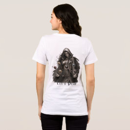 Mystisk kvinnlig poolspelare t shirt