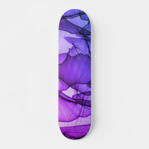 Mystisk Lagrar i plommon Mini Skateboard Bräda 18,5 Cm