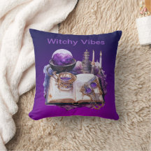 Mystisk Lila Crystal och Tarot Inspired Design