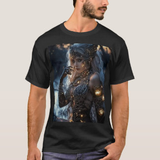 Mystisk ljus-drottning T-shirt
