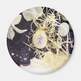 Mystisk, lyckad kylmagnet magnet