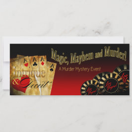 Mystisk METALLISK IS Las Vegas Lyx FZ Inbjudningar