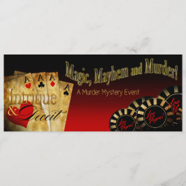 Mystisk METALLISK IS Las Vegas Lyx FZ Inbjudningar