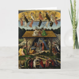 Mystisk Nativity av Sandro Botticelli Helgkort
