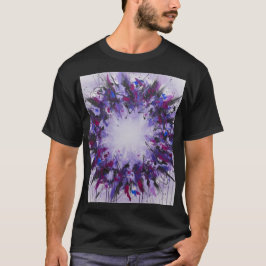 Mystisk omloppsbana-Virvel av färger T Shirt