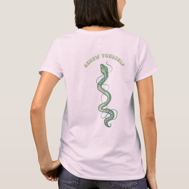 mystisk orm t shirt (Baksida)