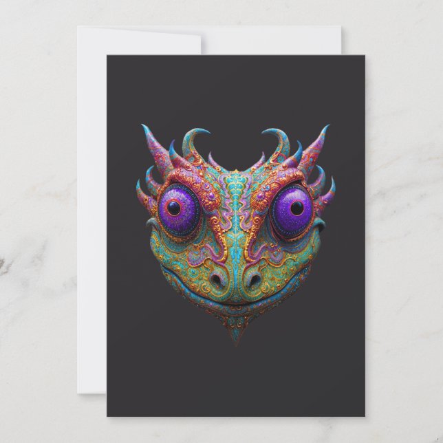 Mystisk Padda/Gecko/Groda (Framsida)