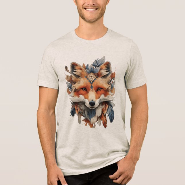 Mystisk Räv T Shirt (Framsida)