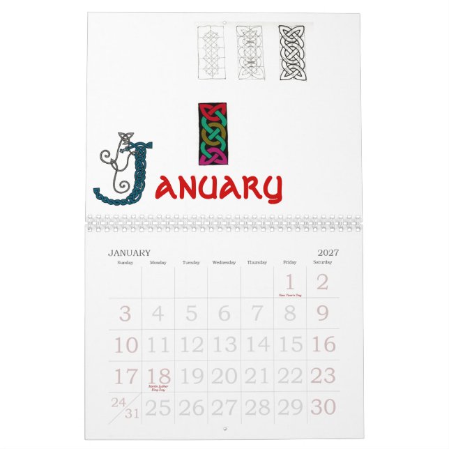 Mystisk roCeltic knyter kalender 2008 (Jan 2027)