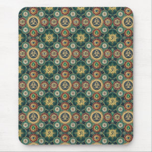 Mystisk Sakral Design - Andligt Mandala Mönster Musmatta
