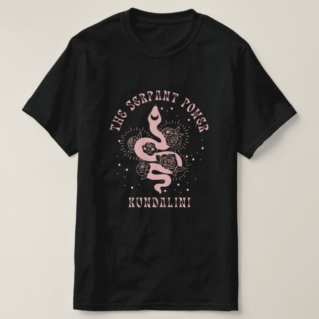 Mystisk serpant-manar-skjorta t shirt (Design framsida)