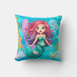 Mystisk sirendesign kudde