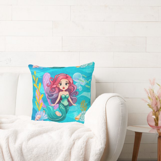 Mystisk sirendesign kudde (Soffa)