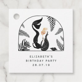 Mystisk Sjöjungfru Gåvor Etiketter