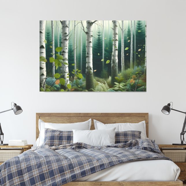 Mystisk Skog Canvastryck (Insitu (sovrum))