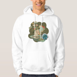 Mystisk Skogsande & Kosmiska Tårars Spegel Dröm Hoodie