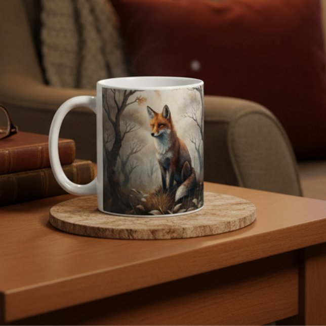 Mystisk Skogsräv Kaffemugg (Skapare uppladdad)