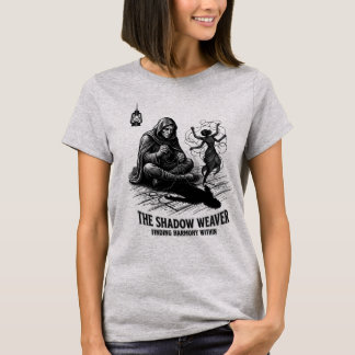 Mystisk Skuggvävare Mörk Fantasy T Shirt