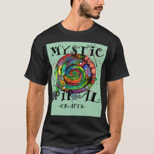 mystisk spiral t-skjorta t-shirt