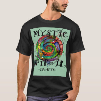 mystisk spiral t-skjorta t-shirt