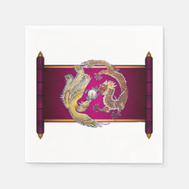 Mystisk strid pappersservett