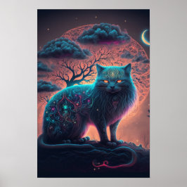 Mystisk svart katt-plakat | Häxkonst 2 Poster