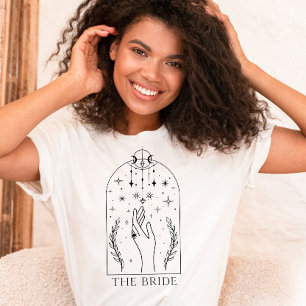 Mystisk Tarotkort Bruden Sjungningsfest T Shirt