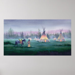 MYSTISK TIPI AV SHARON SHARPE POSTER