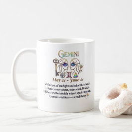 Mystisk Tvillingarnas Gåva Kaffemugg
