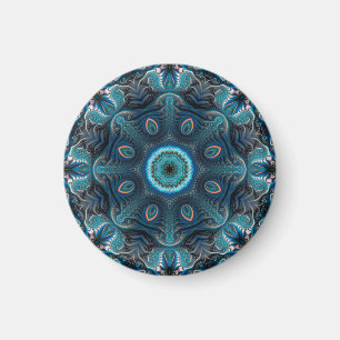 Mystisk utrymmemandala magnet