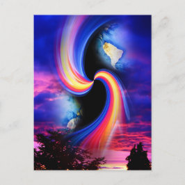 Mystisk värld 3 vykort