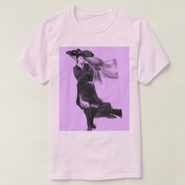 “Mystisk vind” T Shirt (Design framsida)